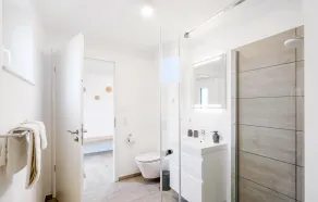 Casa fronte mare a Lembruch/Dümmer See con sauna - Bagno