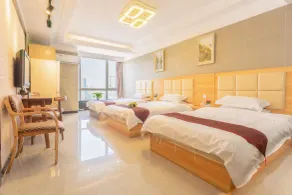 Sunny International Apartment From Beijing Road - Habitación