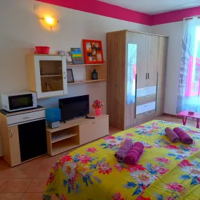 Pretty Apartment With Terrace on Island Rab - Room