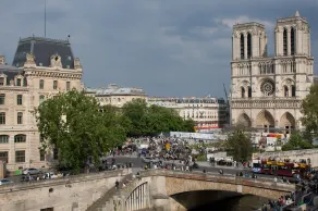 Les Rives de Notre-Dame - View from room
