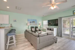 Walk to Ocean & Pier: Surfside Beach House w/ Pool - Interior