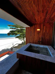 Duke Beach Hotel Maresias - Ausblick vom Zimmer