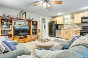 2 MI to the Lake: Mecosta Getaway With Fire Pit! - Interior