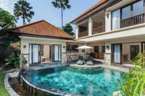 Kadiga Villas Ubud by GenuineHost - Ausblick vom Zimmer