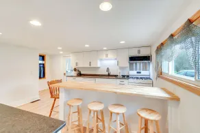 Walk to Beach! Sodus Point Escape w/ Private Yard - Interior