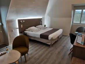 Logis Hotel Le Relais De La Poste Restaurant Le Fil du Temps - Habitación