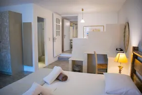 Lusso, 6 br, Villa fronte mare, Villa Agia Irini Cove con piscina privata - Camera