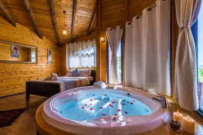Nof Tzameret Cabins - Chambre