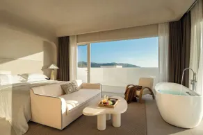 Miyue Shenzhen Blue and White Holy Island Cliff Pool Hotel - Chambre