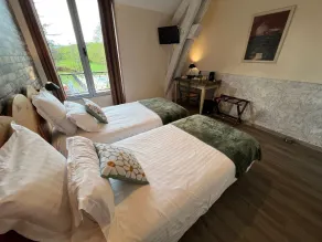 Logis Hôtel Auberge de Cartassac - Chambre