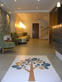 Livadia Hotel Kyperounta - Coin salon dans le hall