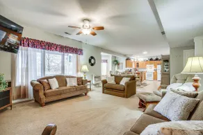 5 Mi to Fort Osage: Countryside Studio - Interior