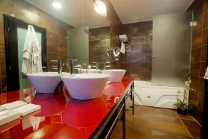 Hotel Central Sarajevo - Gym, Pool & Spa - Baño