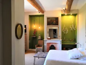 Chambre d'Hôtes au Domaine du Soleil Couchant - Værelse