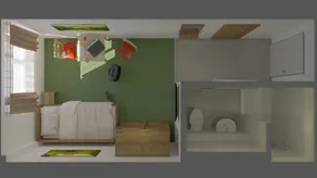 Win Budget B&B - Chambre