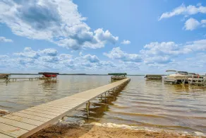 Shawano Lake Home: Beach Access, Partial Lake View - Interior