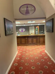 Norwich Central Hotel- Near Norwich Train Station & Carrow Road Stadium - Reception