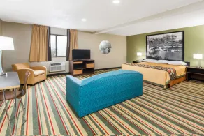 Super 8 by Wyndham Bloomington Normal - Chambre