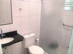 Estúdio em maresias com ar condicionado e piscina - Bathroom