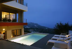 Seaview Villa Schinias - Pool