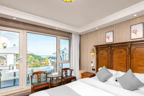 Laoshan Swan Castle Hot Spring Wellness Resort-Hot Spring Wellness Resort,Sky Infinity Pool,8 Indoor & Outdoor Hot Spring Pools,Dozens of Ocean-view Tea Pavilions,Your Secluded Wellness Paradise - Chambre