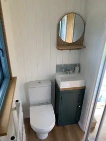 St. Kew Shepherd Huts - Badeværelse
