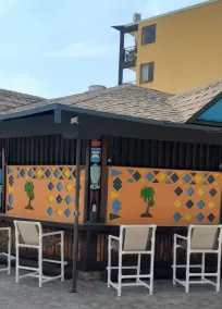 Appartement en copropriété avec piscine privée | Vue golf - Restaurant
