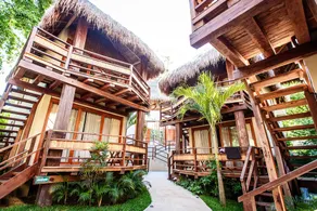 Hotel Carolina Bacalar - Vue de la chambre