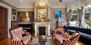 Noe's Nest Bed and Breakfast - Coin salon dans le hall