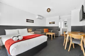 Alpine Motel - Ausblick vom Zimmer