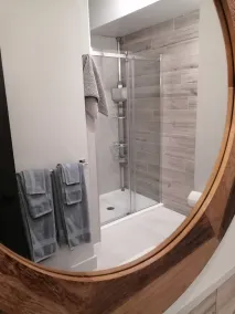 loft in the mountains, near Bromont - Salle de bain