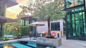 AO407 - Apartamento de 2 habitaciones con vistas al bosque en la playa de Ao Nang - Piscina