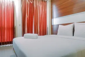 Compact Studio Room at Tamansari Papilio Apartment By Travelio - Habitación