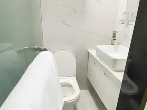 Xiamen 12 Seaside Hotel - Exhibition & Conference Center & Huandao Road & English Service & Cafe &Luggage Storage& Garden Tea & 24H Reception & charter service - Salle de bain