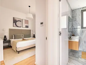 Olive Shared Pool Apartments - Chambre