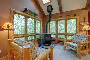 Boat, Fish & Unwind: Family Cabin on Bad Axe Lake - Innenbereich