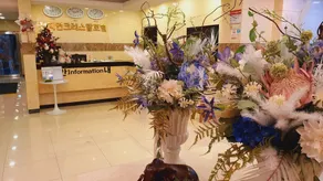 Cheonjiyeon Crystal Hotel - Reception