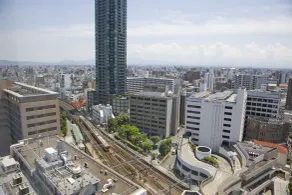 Miyako City Osaka Tennoji - Vista dalla camera