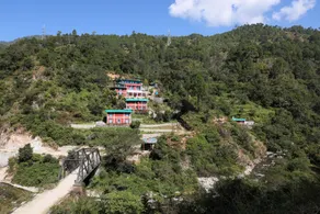 MANJARI RESORT - Ausblick vom Zimmer
