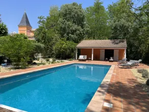 Chateau de Roquelune - Piscina