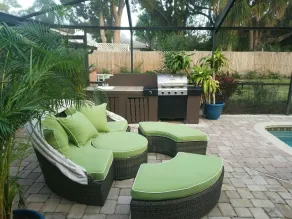 Beach Cottage with heated pool just off Siesta Key - Pool