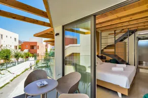 Elia Agia Marina Hotel - Vue de la chambre