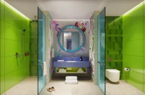 The Land Of Legends Nickelodeon Hotel Antalya - Bathroom