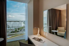 Hilton Garden Inn Puebla Angelópolis, Mexico - Vue de la chambre