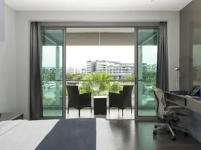 ONE15 Marina Hotel Sentosa Cove - Ausblick vom Zimmer