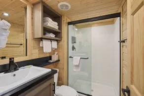 Ultra Luxury Tiny Home with Deck - Bathroom