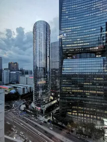 Grand Hyatt Guangzhou - Widok z pokoju