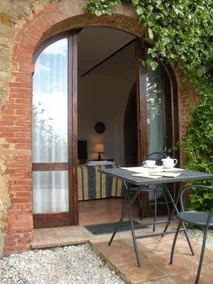 Fattoria del Colle - Vue de la chambre