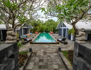 Le Mirage Villa Santai - Ausblick vom Zimmer