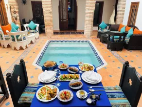 Riad Zarka By La Siredrah - Restaurant